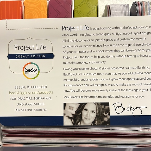 🌟NIB🌟 Project Life Core Kit - Cobalt Edition - Picture 4 of 13